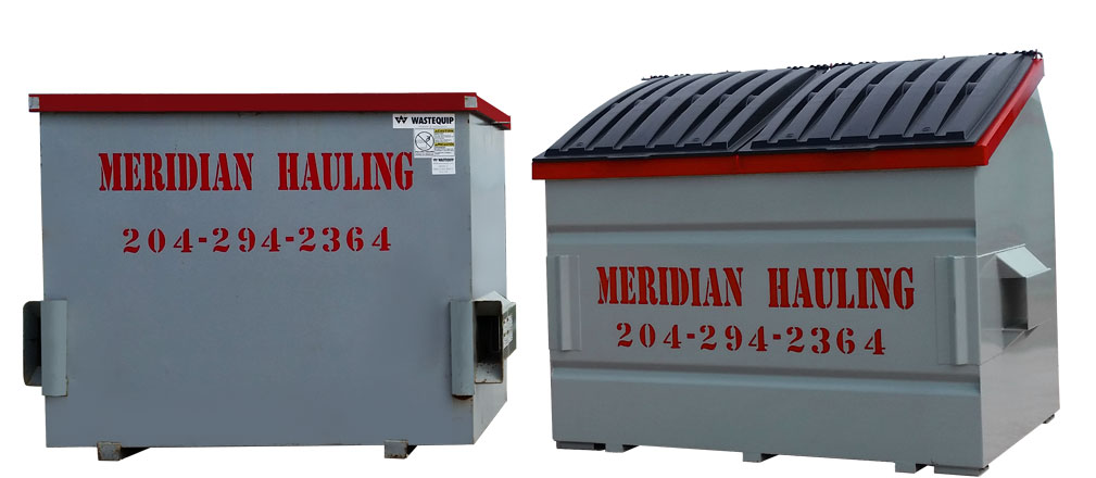6 Cubic Yard Front Load Bin